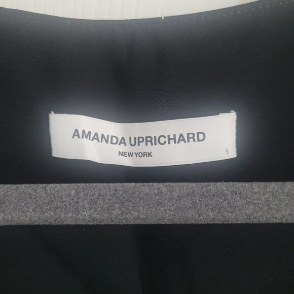 NEW AMANDA UPRICHARD Kya Romper in Black Women's Size S - Picture 4 of 6